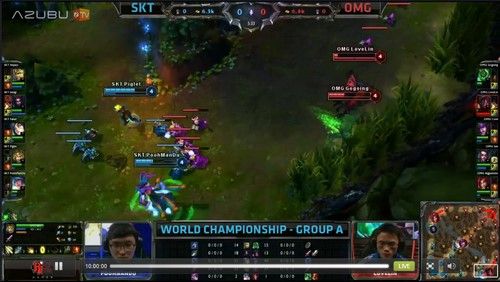 战歌起！Cat牛头顶飞王淞 呆呆大狗头两砍三杀 双方进决胜局